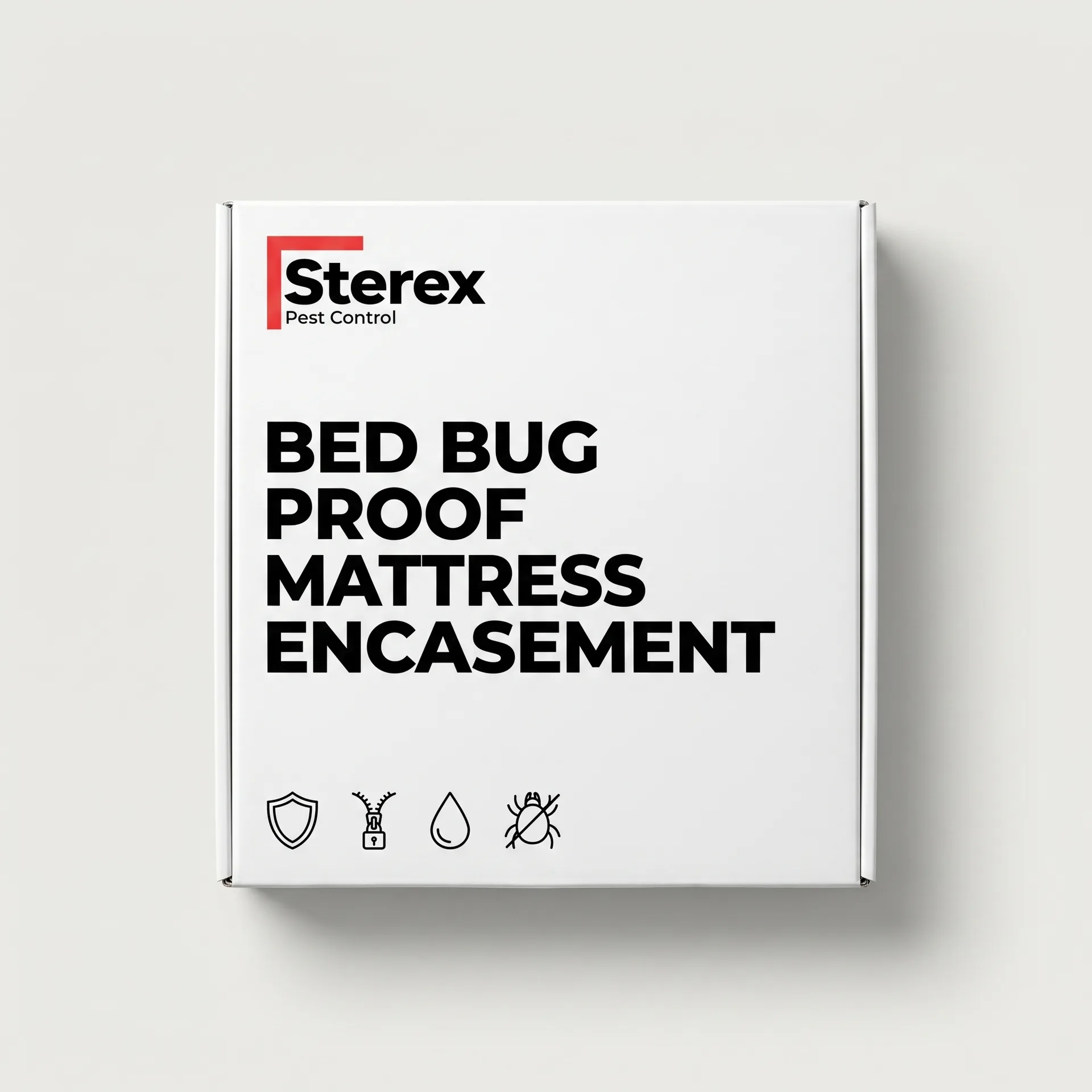Bed bug proof mattress cover packaging