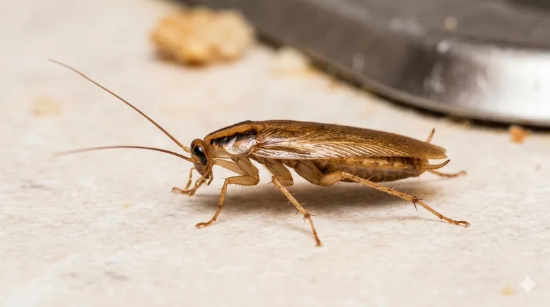 German cockroach identification for Toronto cockroach control