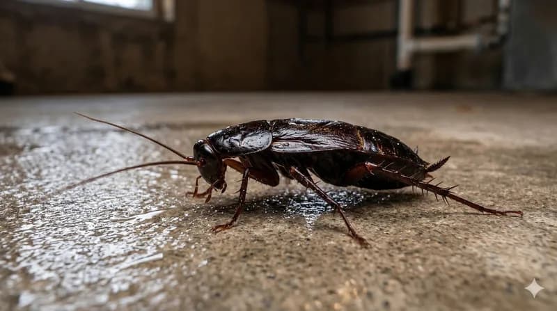 Oriental cockroach treatment for damp GTA basements