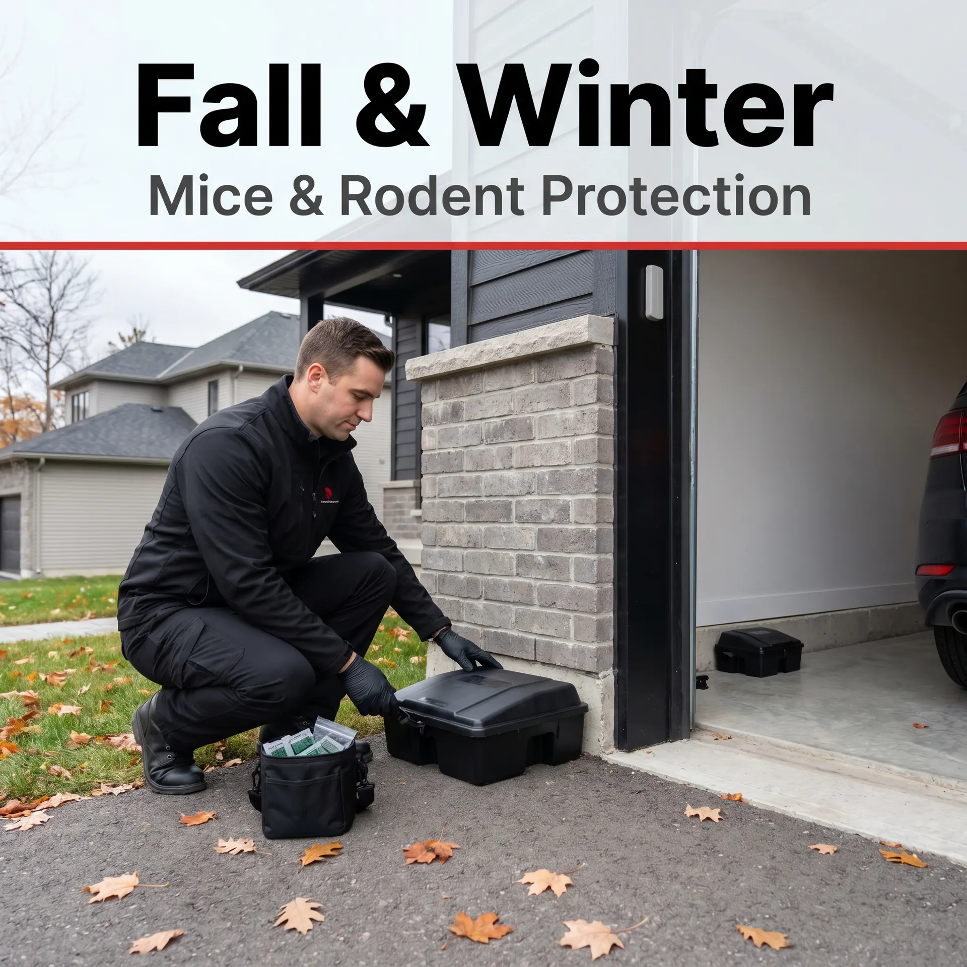 Fall and winter mice protection package for Toronto and GTA homes